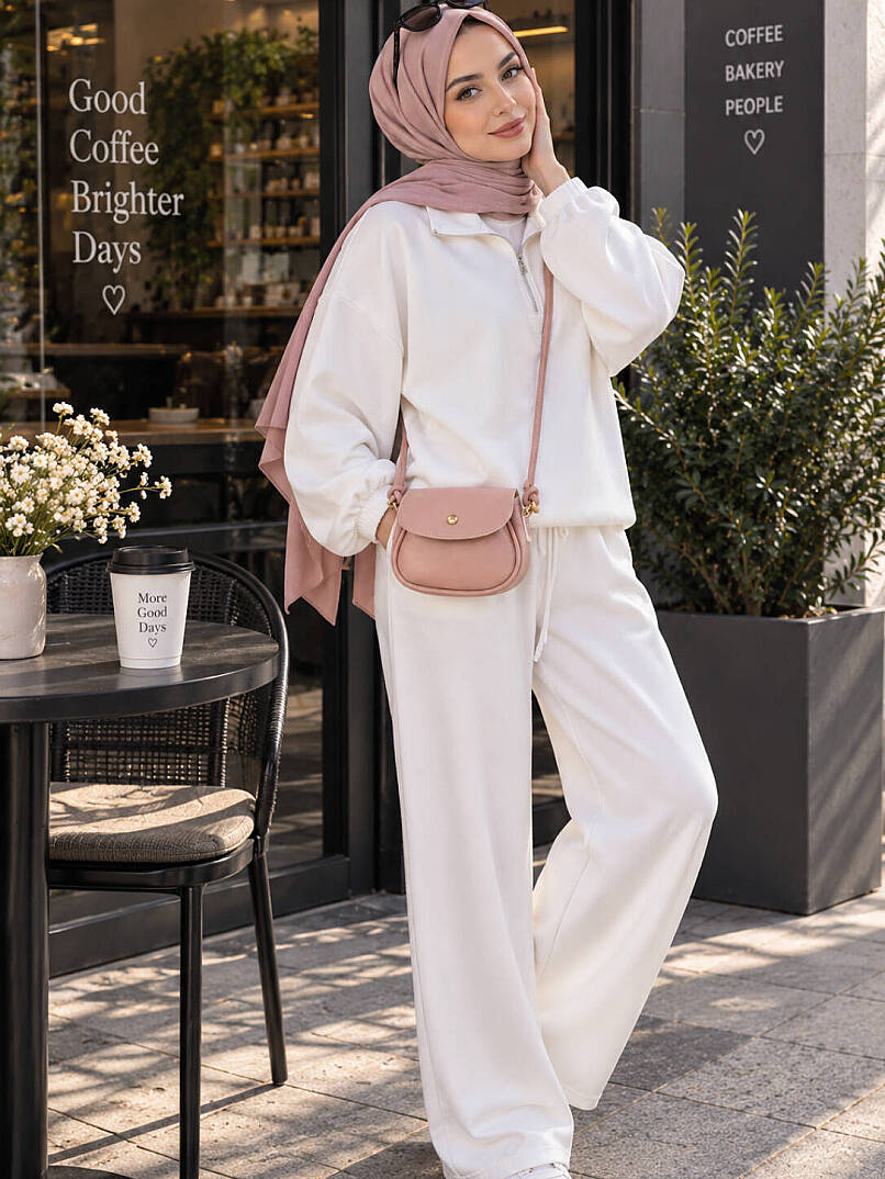 Düğüm Detaylı Mini Çapraz Çanta - Pembe - 2