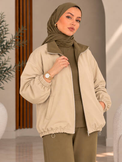 Iconic Luxe Çift Taraflı İkili Takım - Yağ Yeşili - 22071-YAG-YESILI - 4