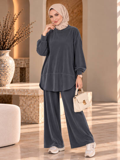 Lunessa Soft Pike Modal İkili Takım - Siyah - 22065-SIYAH