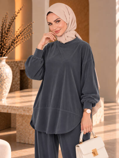 Lunessa Soft Pike Modal İkili Takım - Siyah - 22065-SIYAH - 3