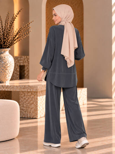 Lunessa Soft Pike Modal İkili Takım - Siyah - 22065-SIYAH - 5