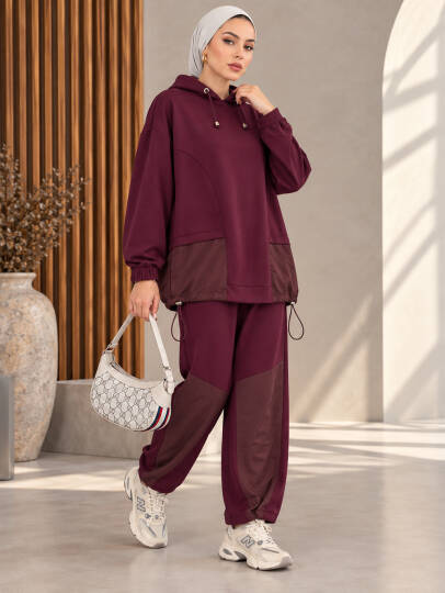 Monaco Comfort İkili Takım - Bordo - 22064-BORDO