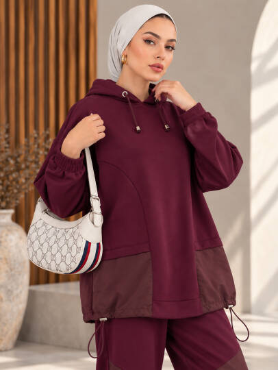 Monaco Comfort İkili Takım - Bordo - 22064-BORDO - 3