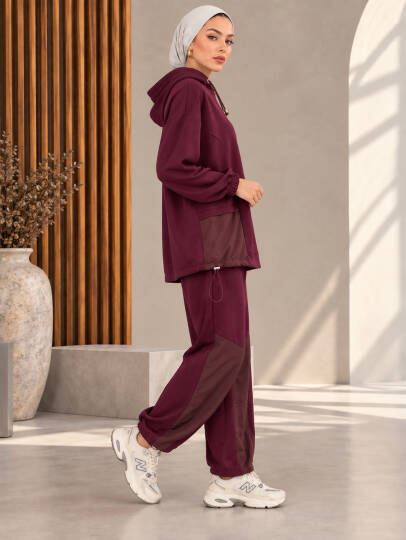 Monaco Comfort İkili Takım - Bordo - 22064-BORDO - 4