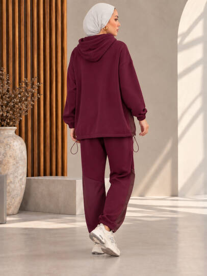 Monaco Comfort İkili Takım - Bordo - 22064-BORDO - 5