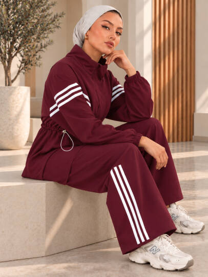 Viyana Sport Line İkili Takım - Bordo - 22063-BORDO - 3