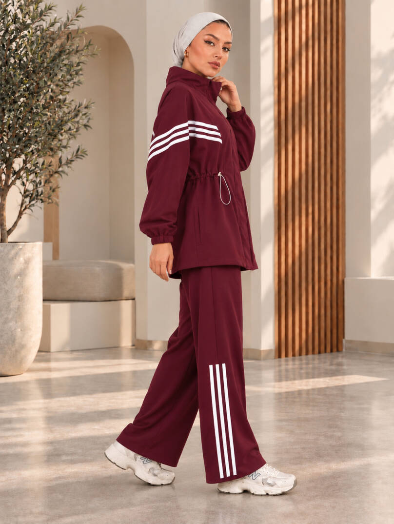 Viyana Sport Line İkili Takım - Bordo - 22063-BORDO - 4