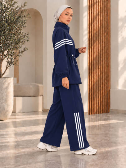 Viyana Sport Line İkili Takım - Lacivert - 22063-LACIVERT - 4